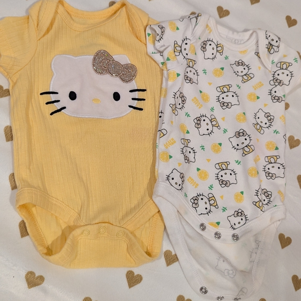 Hello Kitty Baby Onesies 3m